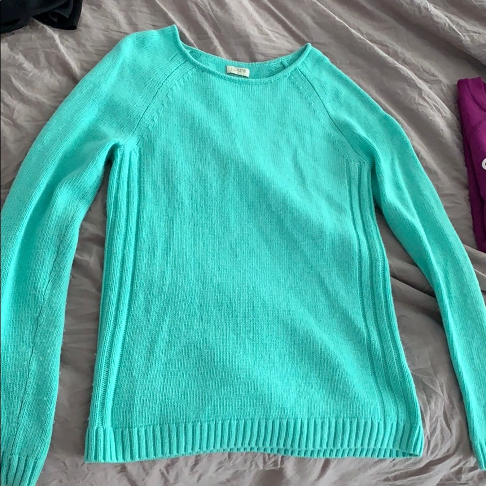 Blue jcrew sweater